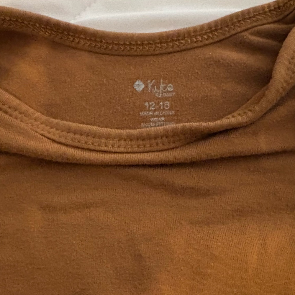 Kyte Baby Brown Long Sleeve Bodysuit - Picture 2 of 2